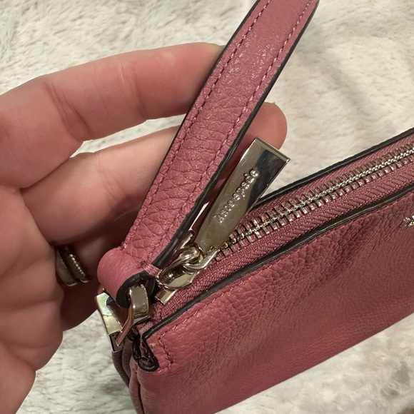 Kate Spade Pink Leather Crossbody Bag - Picture 3 of 6
